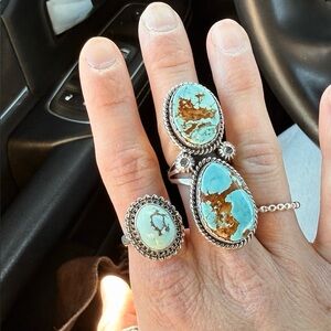 SOLD Genuine Turquoise Ring